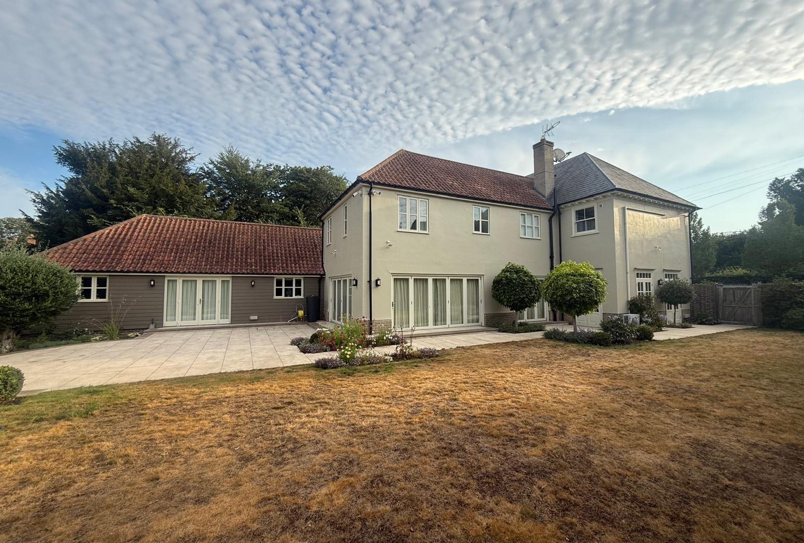 Burwell House Exterior Masonry Repaint, Suffolk