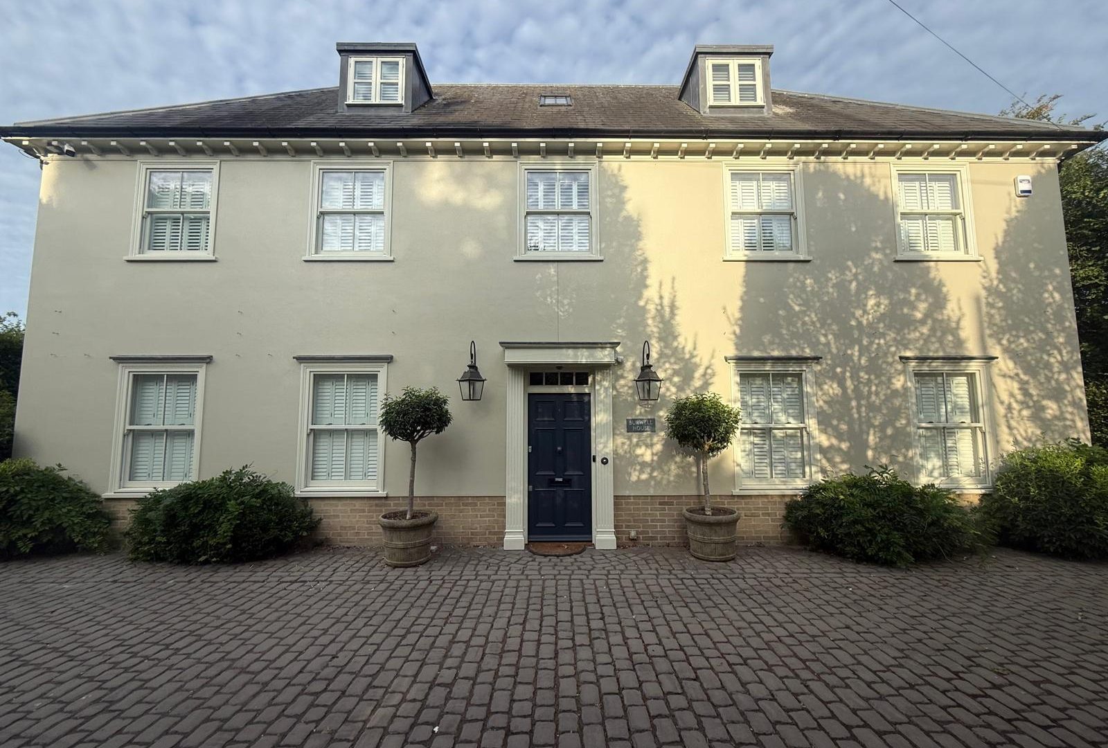 Burwell House Exterior Masonry Repaint, Suffolk