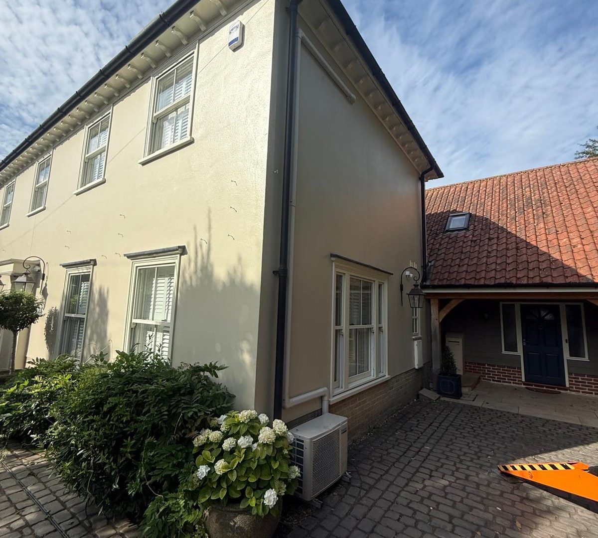 Burwell House Exterior Masonry Repaint, Suffolk